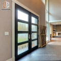 Frameless glass door float clear tempered casement exterior